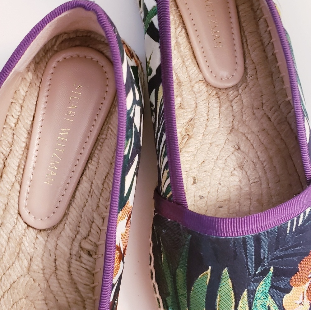 HPππ NEW Stuart Weitzman Tropical Espadrille - Picture 4 of 8